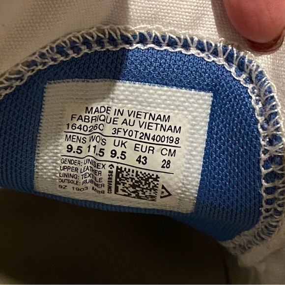 Converse x Golf Lê Fleur x One Star Ox Tyler the Creator Shoes 9.5Men 11.5Women - Picture 9 of 9